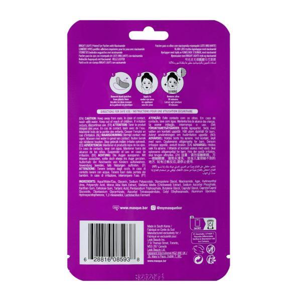 Masque Bar Fantasy Bright Lights hydro gel eye patches imported from UK