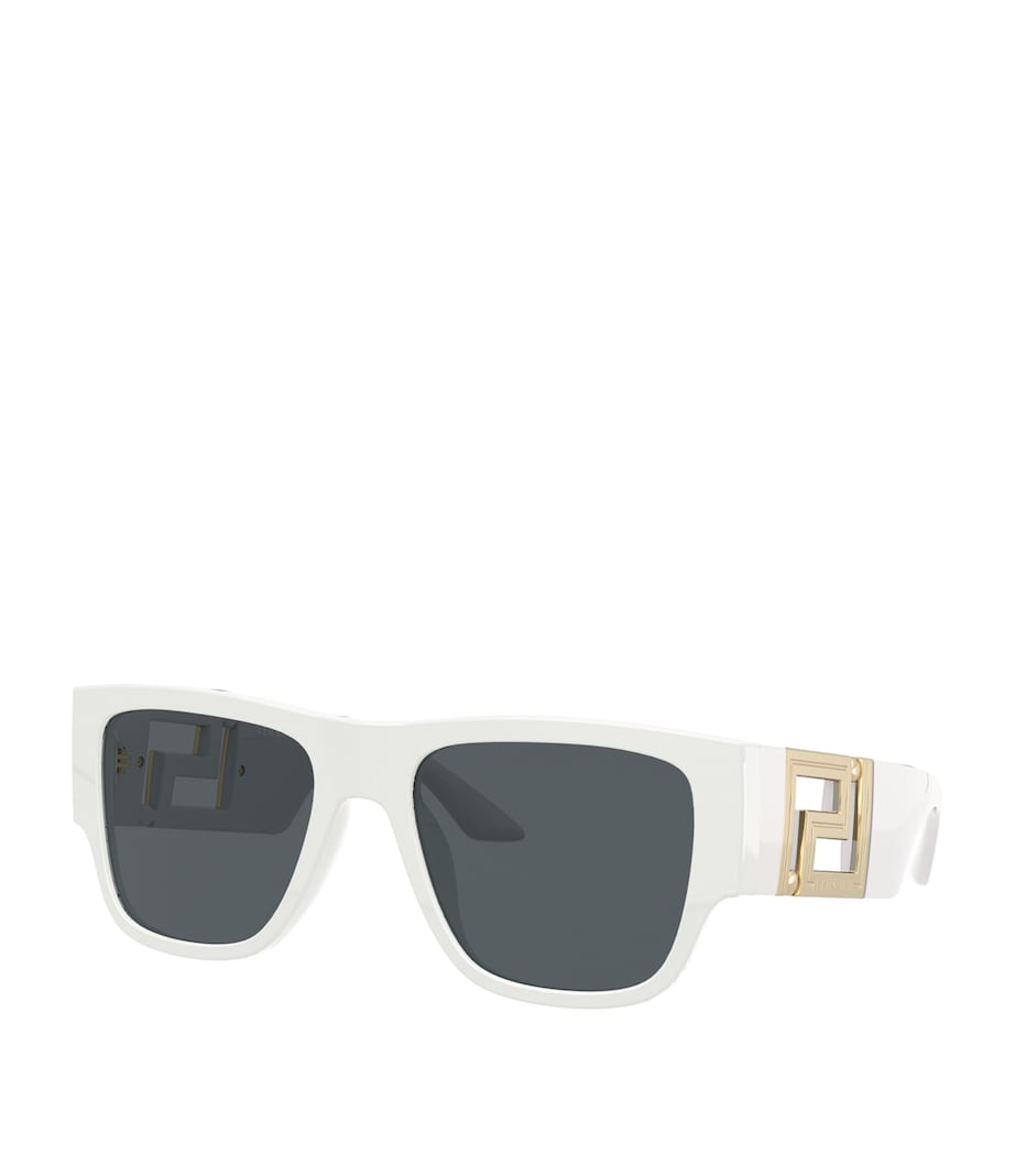 Versace Wayfarer sunglasses ivory gold-tone logo acetate - British product