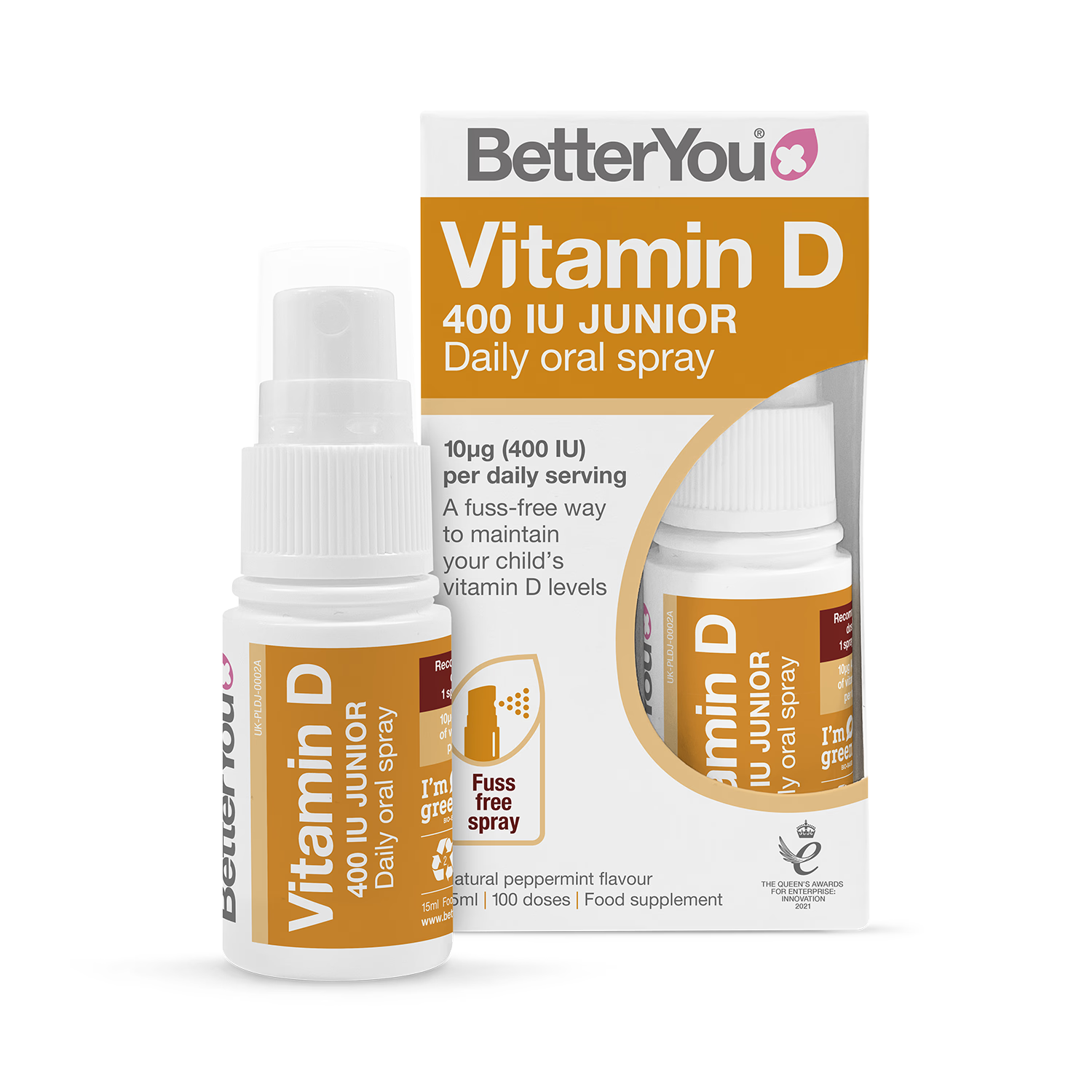 BetterYou junior vitamin d spray 15ml - British product
