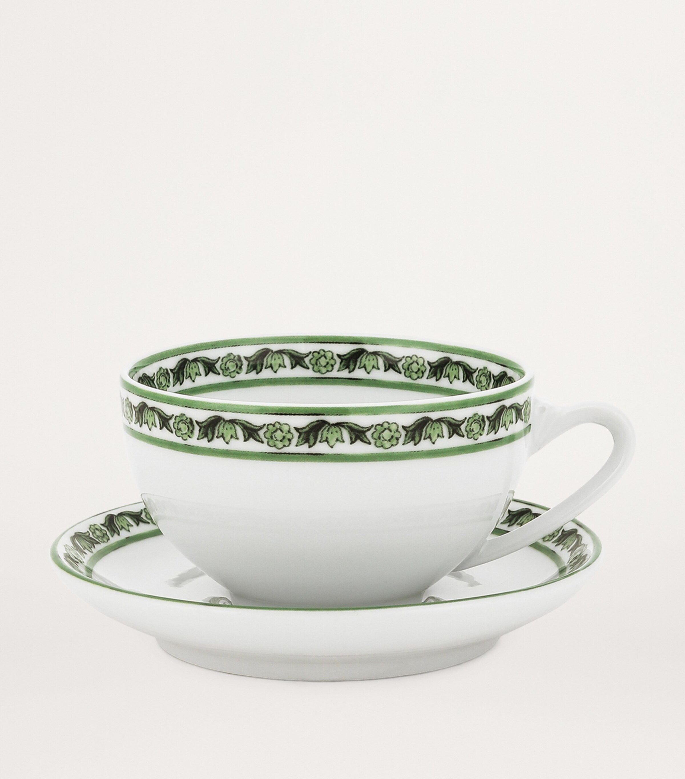 Dolce&Gabbana Casa porcelain teacup and saucer set - British product