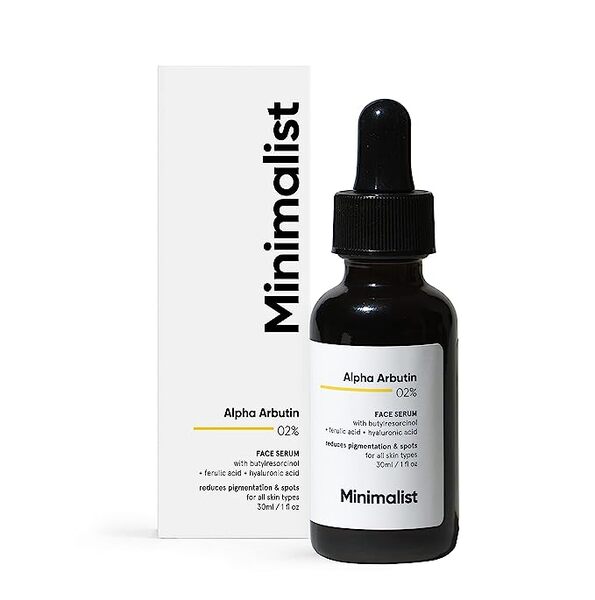 Minimalist Alpha Arbutin Serum, Reduces Pigmentation & Spots