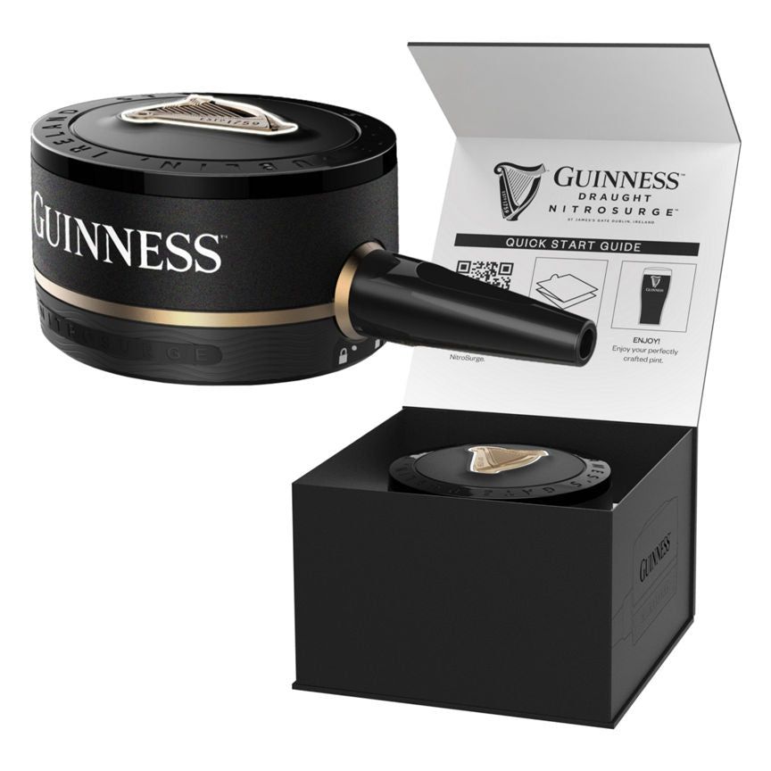 Guinness NitroSurge™ Device - Easy to Use - Portable - Re-chargeable - Use with NitroSurge™ Cans GOODS ASDA   