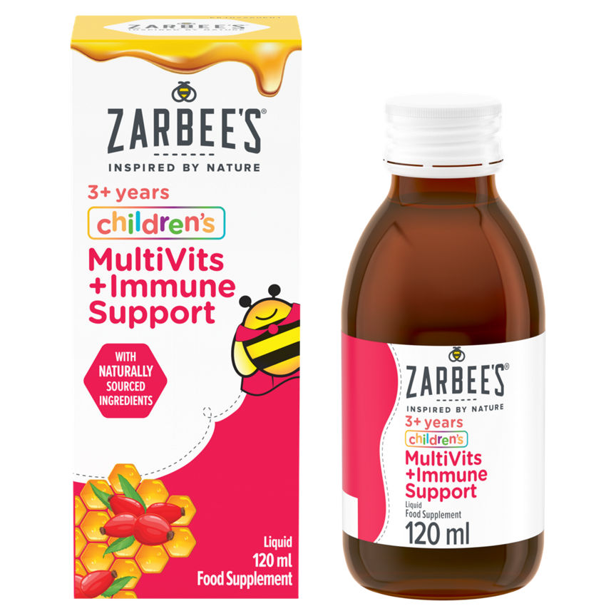 Zarbee's Children's MultiVits + Immune Support 120ml