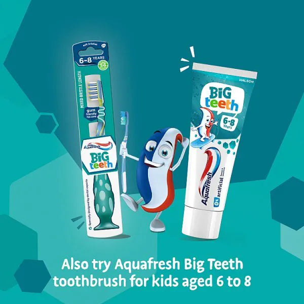 Aquafresh Kids Big Teeth Toothpaste 75ml - British product