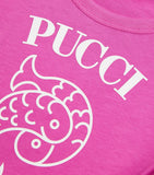 PUCCI Junior Cotton Logo T-Shirt 4-14 Years, imported from the UK