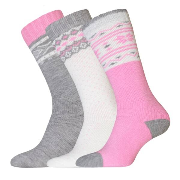 Womens Arron Wellington Socks (Pack Of 3) (UK 4-8) GOODS Superdrug   