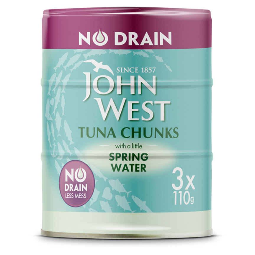 John West Tuna Chunks with a Little Spring Water GOODS ASDA   