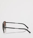 Oliver Peoples R-15 Square Metall-Sonnenbrille, UK Version