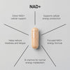 Paused NAD+ 300mg B vitamin complex 60 capsules, imported from the UK