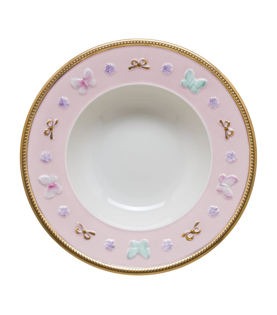 VILLARI Blooming Butterfly dinner plate 27cm (British brand)