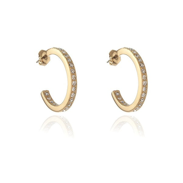 Cachet Saga large hoop earrings (British brand)