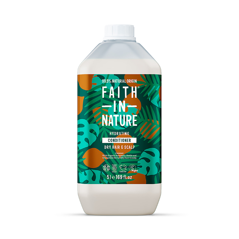 Faith In Nature conditioner coconut dry hair 5L - British product