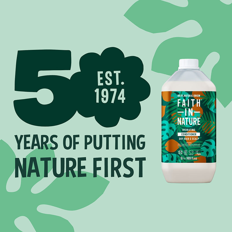 Faith In Nature conditioner coconut dry hair 5L - British product