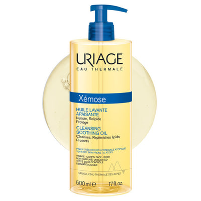 Uriage Xémose Cleansing Soothing Oil for Dry Skin 500ml