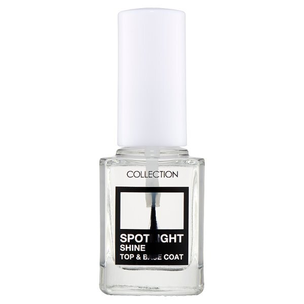 Collection Spotlight Shine Nail Polish Top & Base Coat GOODS Superdrug   