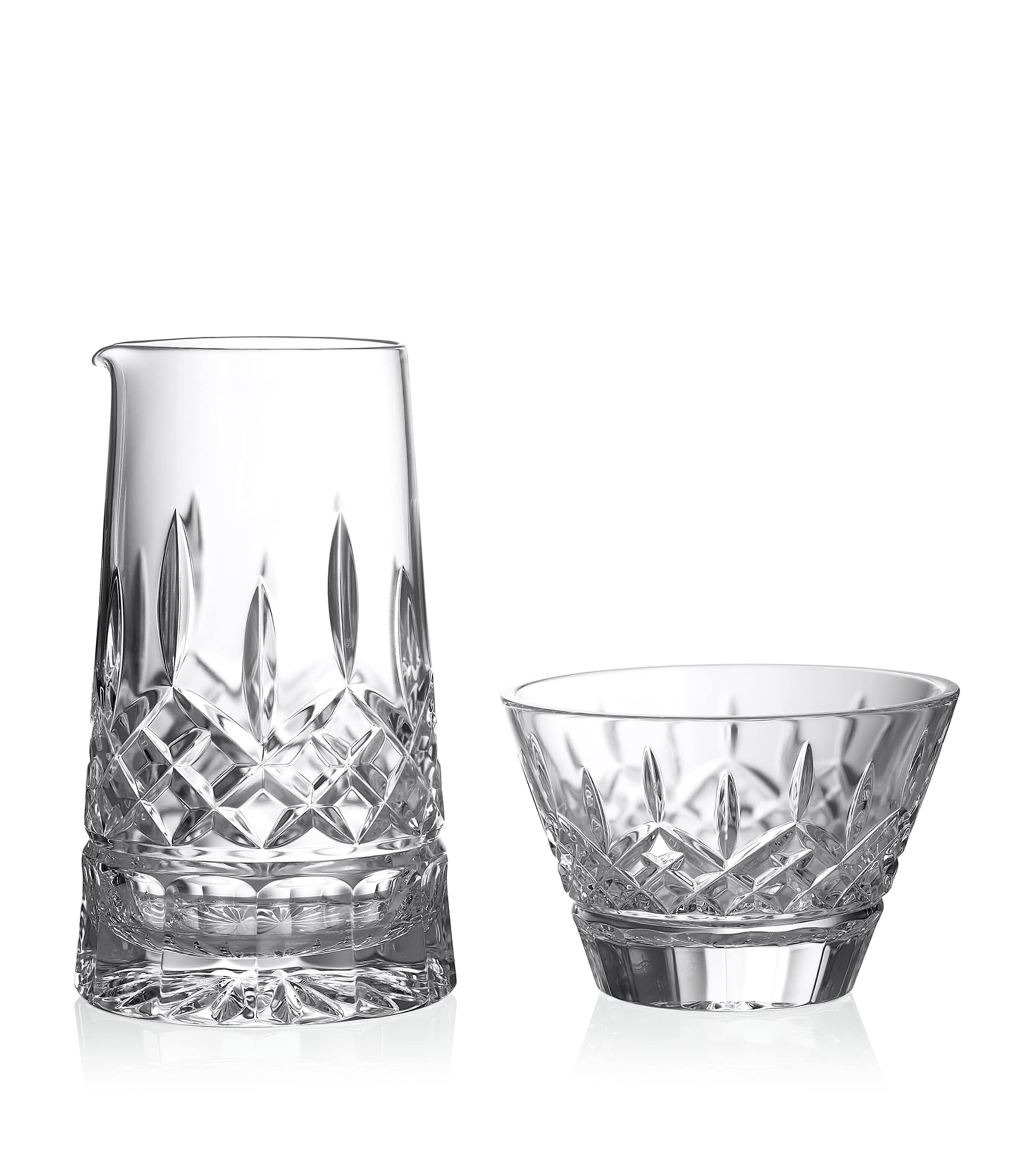 Waterford Lismore sugar and cream set (British brand)