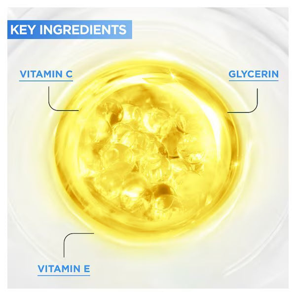 Garnier Ambre Solaire Face Fluid Vitamin C, UK version