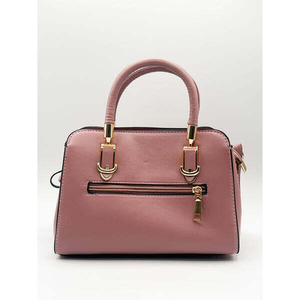 SVNX pink floral embroidered grab bag - British product