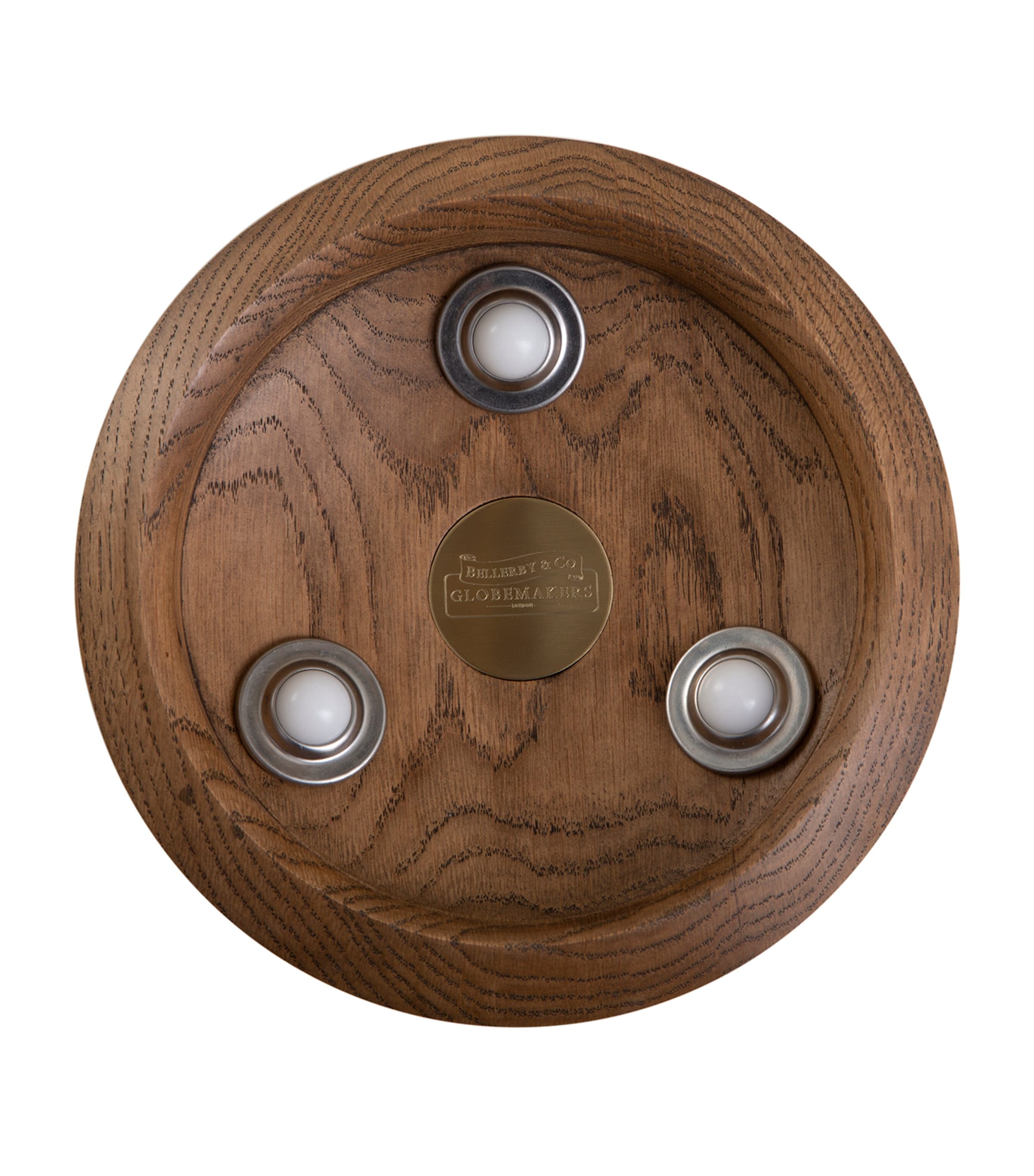 Bellerby Oak Albion desk globe 22cm, imported from the UK