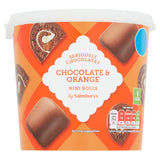 Sainsbury's Chocolate Orange Mini Rolls Cake Bites Tub 265g GOODS Sainsburys   