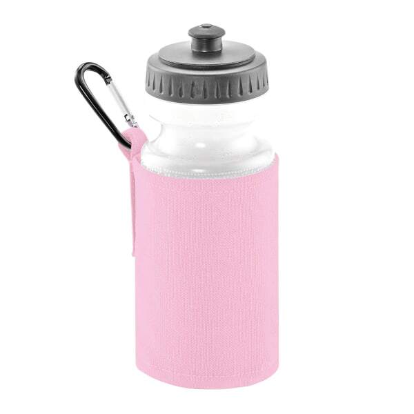 Quadra Water Bottle And Fabric Sleeve Holder GOODS Superdrug Classic Pink  