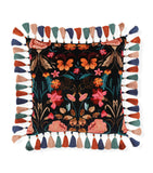 Romo Velvet Bonita Rosa cushion 50cm x 50cm, imported from the UK