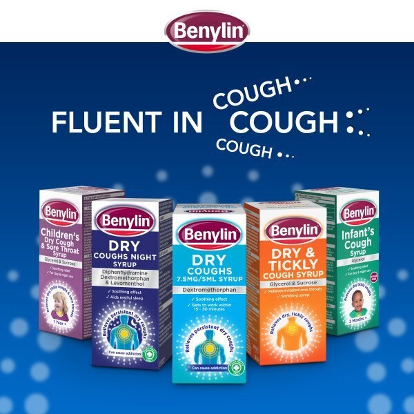 Benylin Dry Coughs Cough Syrup 150ml GOODS Superdrug   