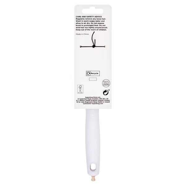Superdrug Radial Gold Finish Hair Brush (British brand)