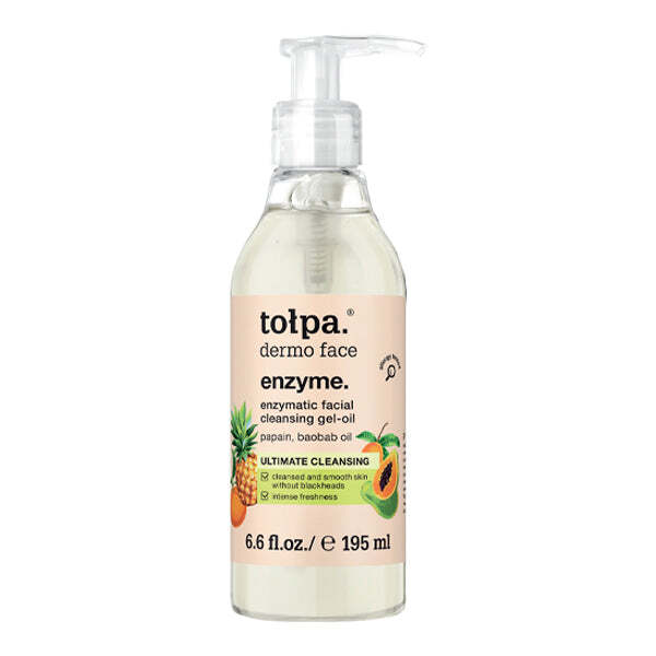 Tolpa Dermo Face enzyme gel-oil cleanser 195ml, imported from the UK
