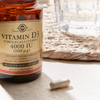 Solgar Vitamin D3 4000IU 120 Vegetable Capsules (British brand)