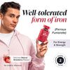 Novomins iron gummies strawberry flavoured 60 gummies, UK version