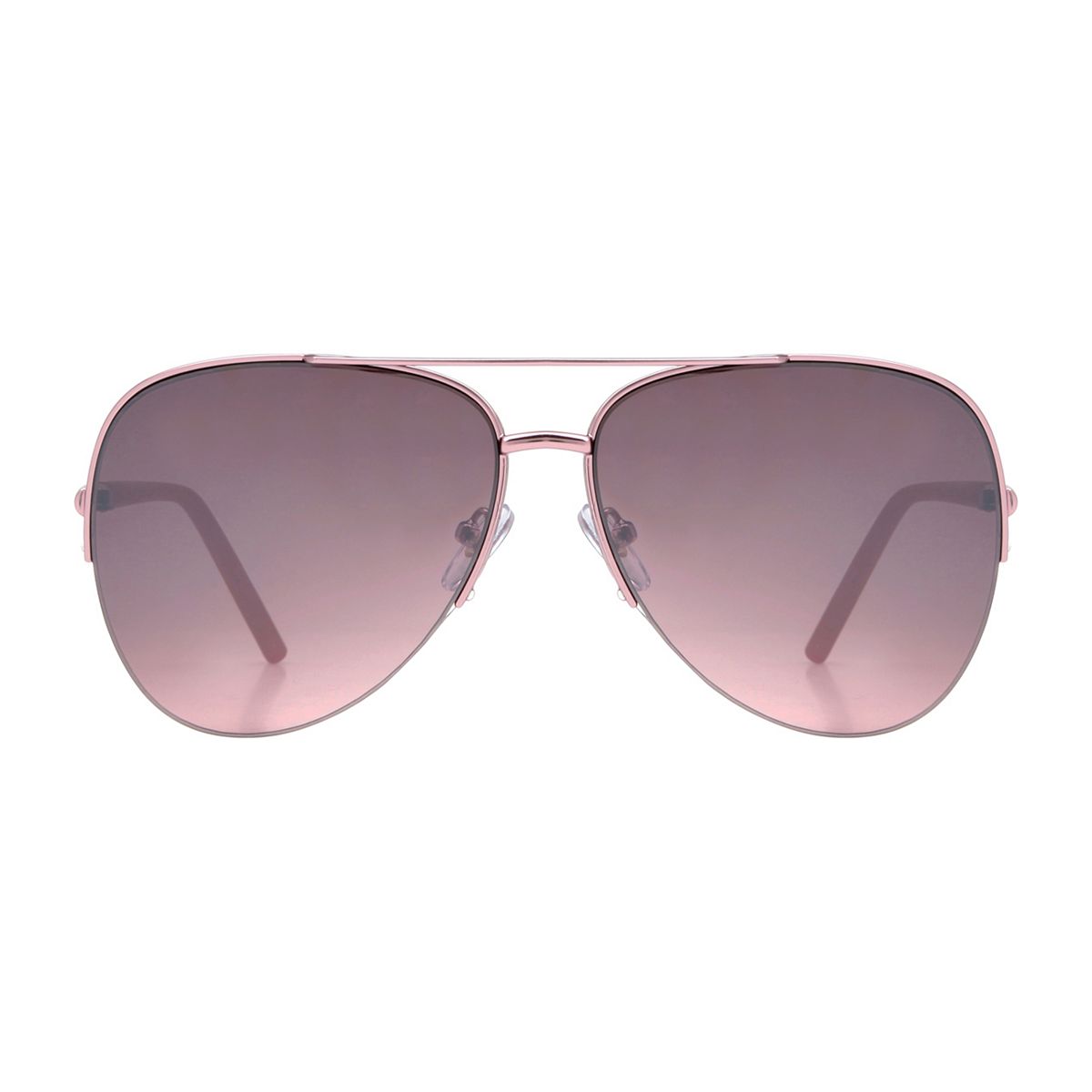 Boots Ladies Fashion Sunglasses - Pink Semi-Rimless Frame GOODS Boots   