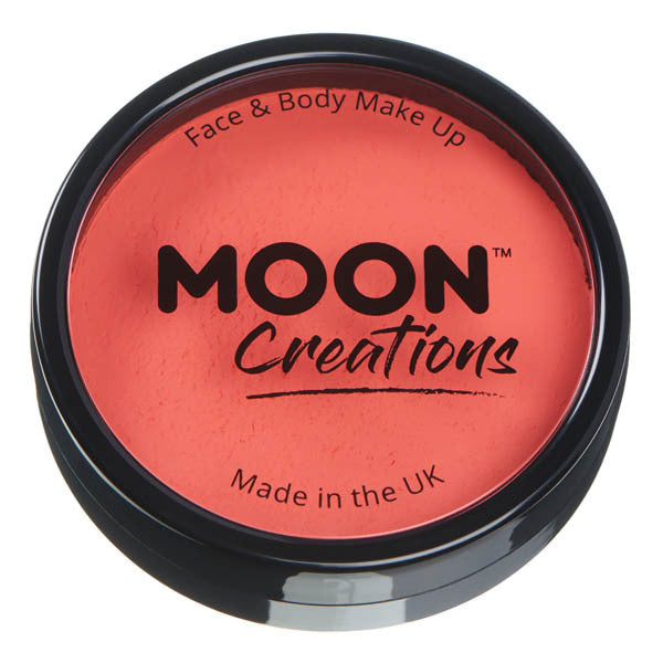 Moon Creations Face Paint Cake Pots Coral, imported from the UK