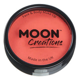 Moon Creations Face Paint Cake Pots Coral, imported from the UK