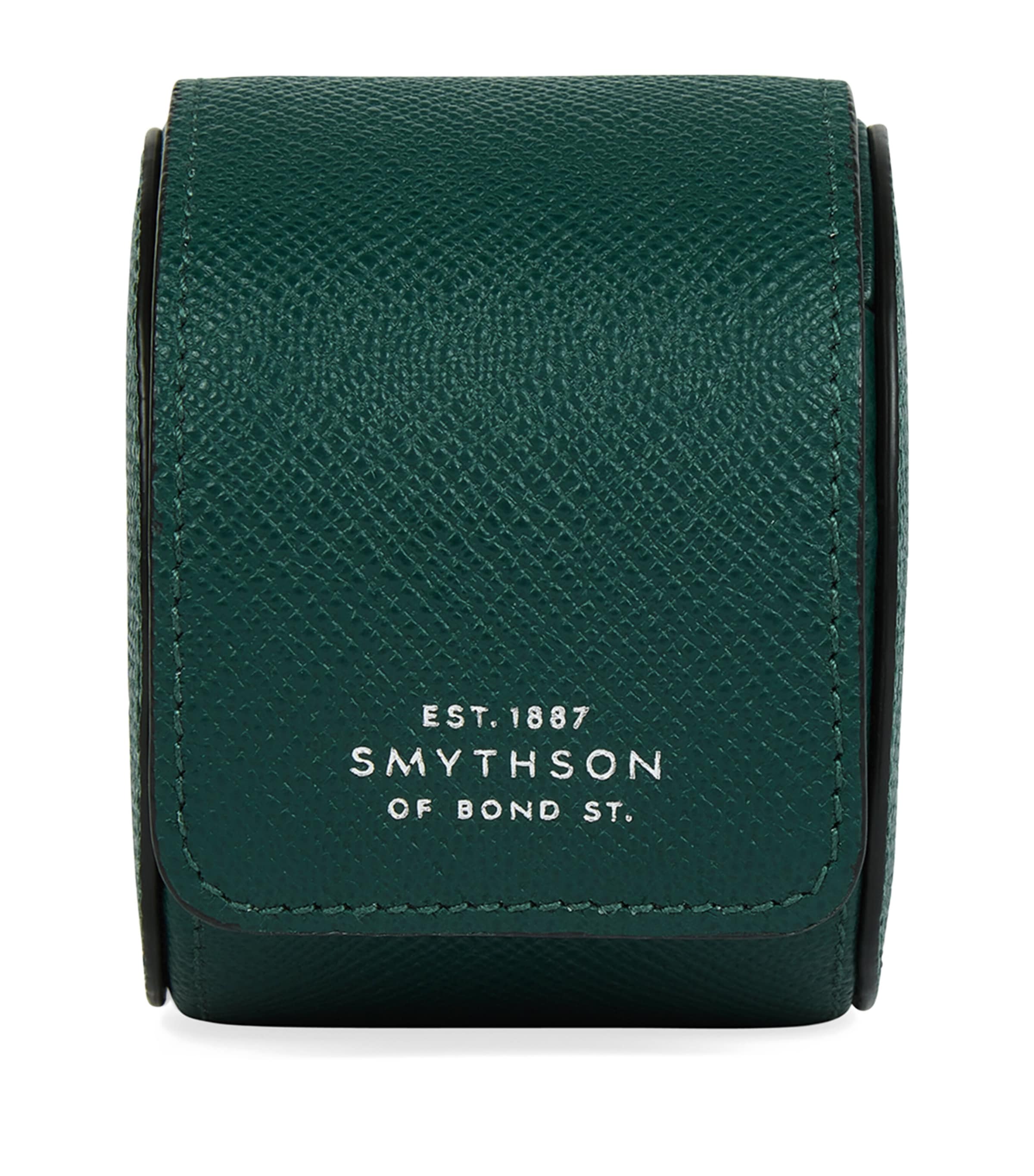 Leather Panama Single Watch Roll