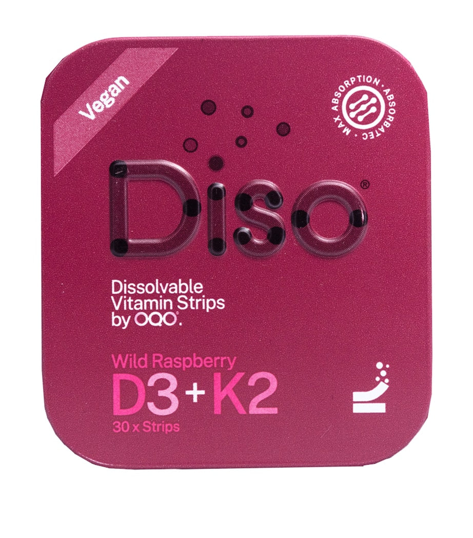 OQO Diso D3 + K2 vitamin strips 30 strips, imported from the UK