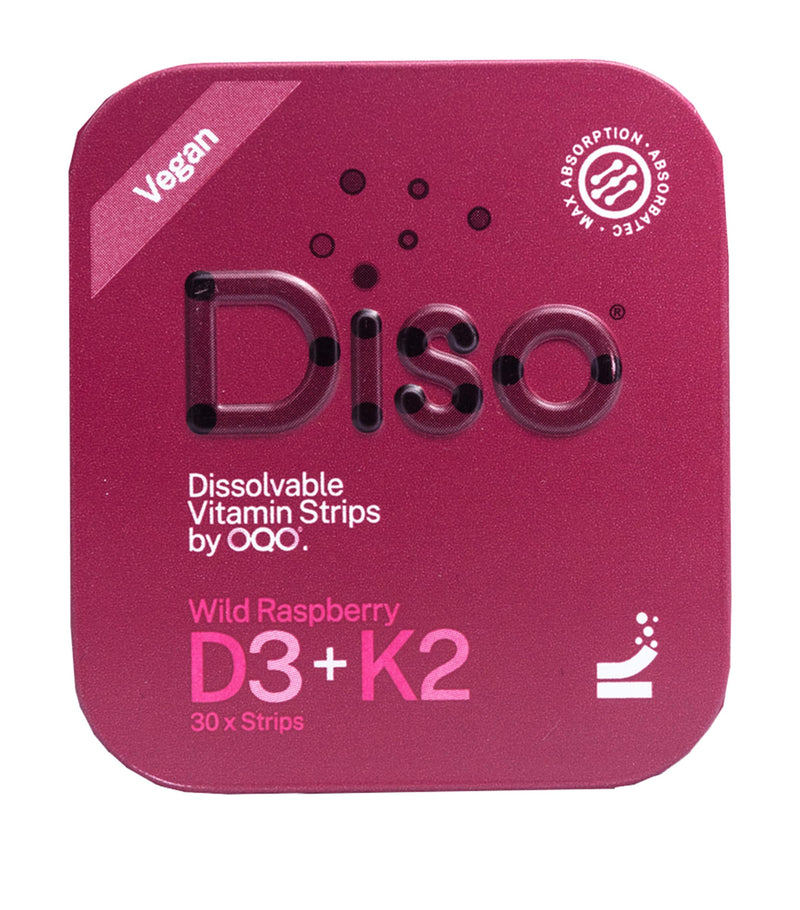 OQO Diso D3 + K2 vitamin strips 30 strips, imported from the UK