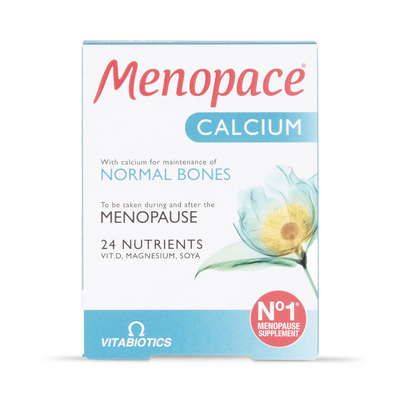 Vitabiotics Menopace Calcium Bony helse-tilskudd 30 tabletter