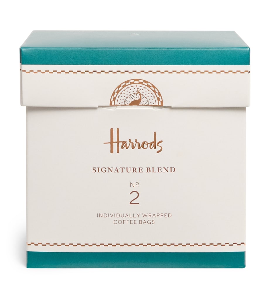 Harrods Signature Blend No.2 coffee bags (British brand)