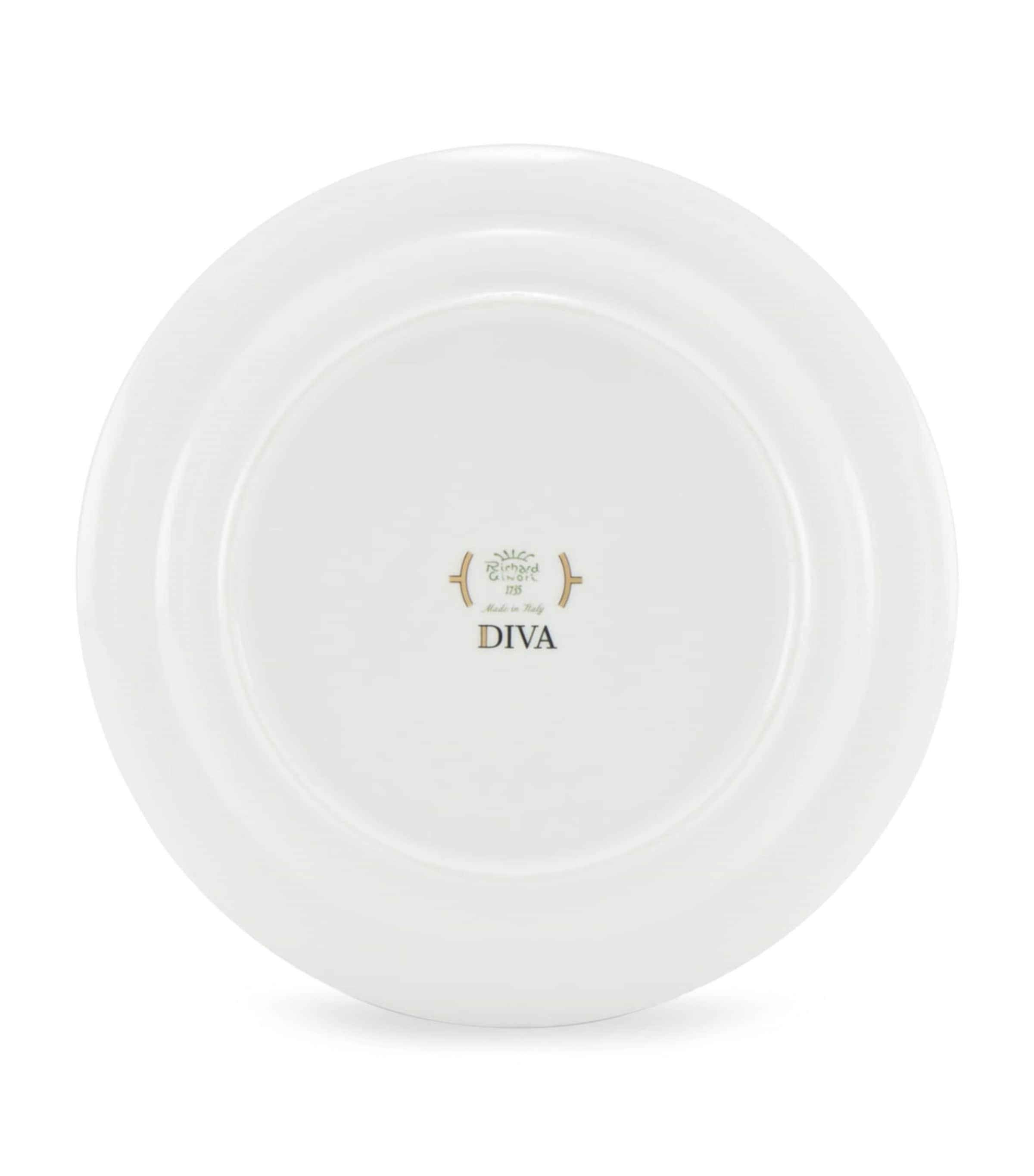 GINORI 1735 porcelain dinner plate Rosa 27cm, UK version
