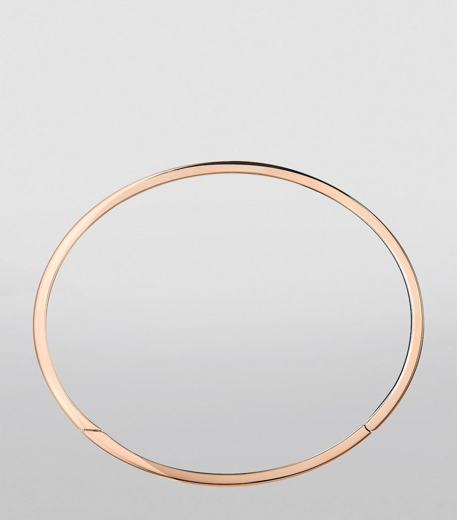 Boucheron Quatre Classique bangle yellow and rose gold - British product