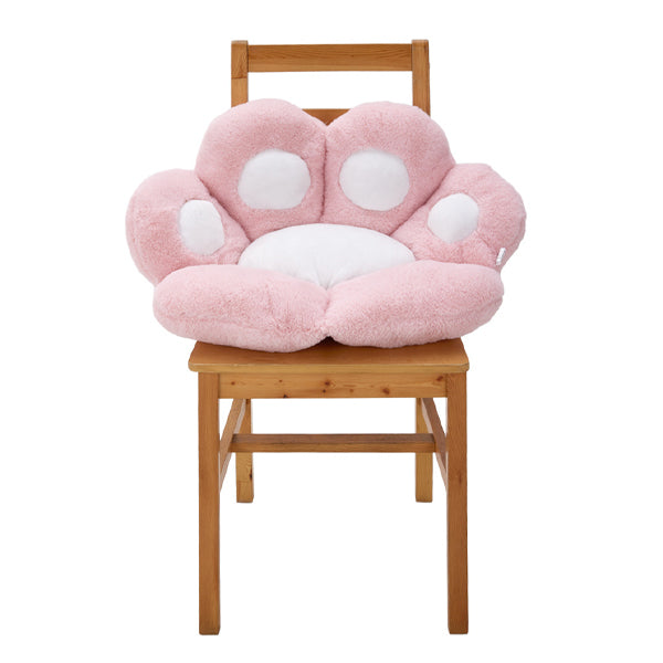 Livingandhome Reversible Plush Cat Paw Seat Cushion