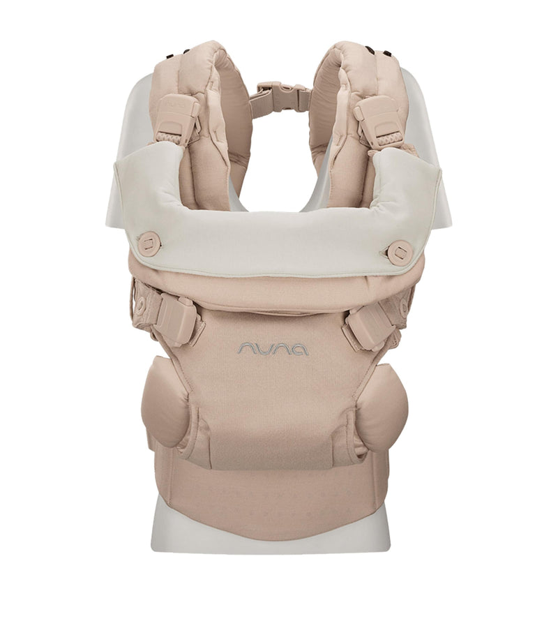 Nuna cashmere CUDL luxe baby carrier, imported from the UK
