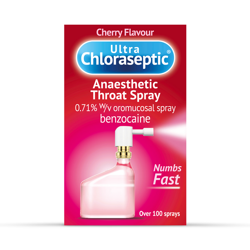 Chloraseptic cherry throat spray 15ml, imported from the UK