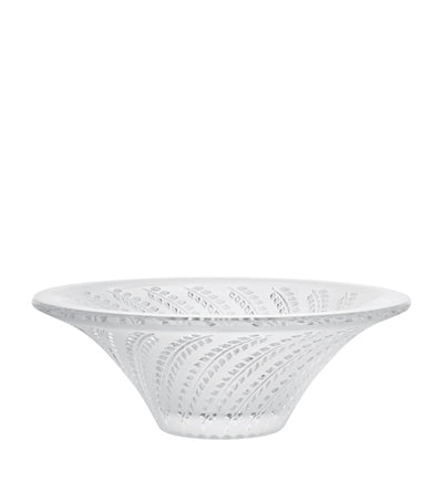 Harrods Lalique Small Crystal Glycines Bowl 14cm- Buy online at McGrocer