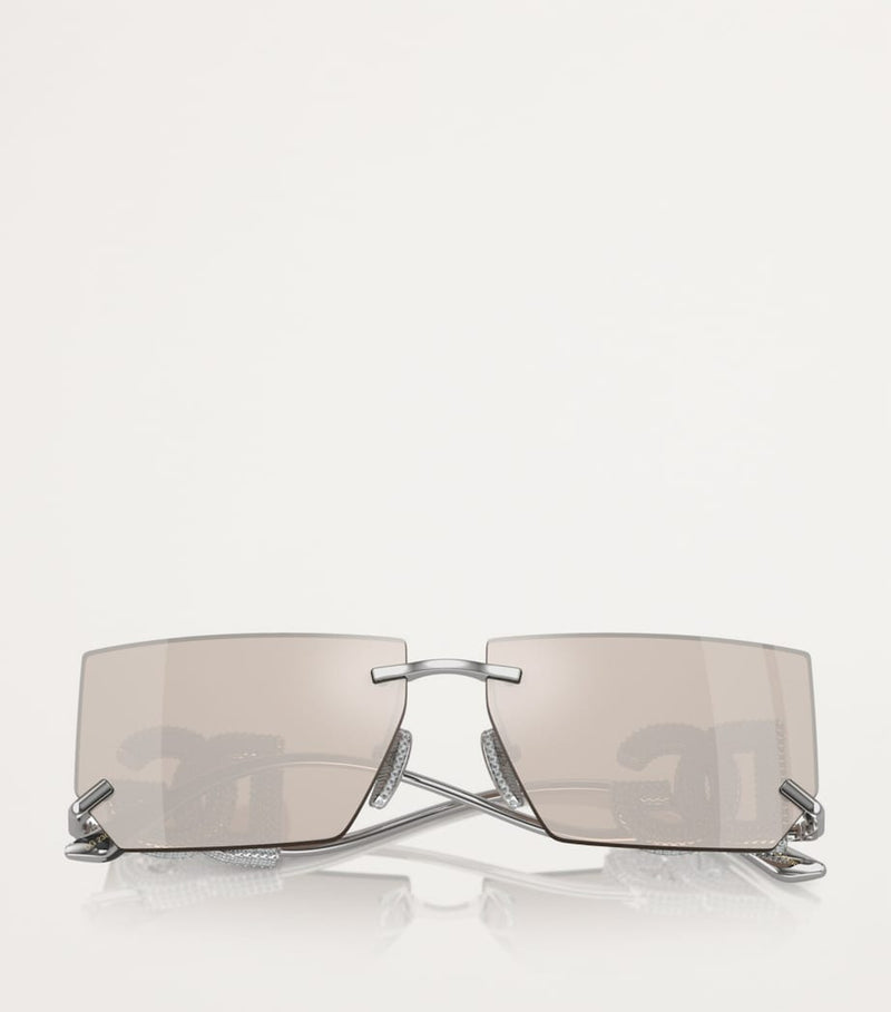 Dolce&Gabbana mirrored sunglasses metal frame (British brand)