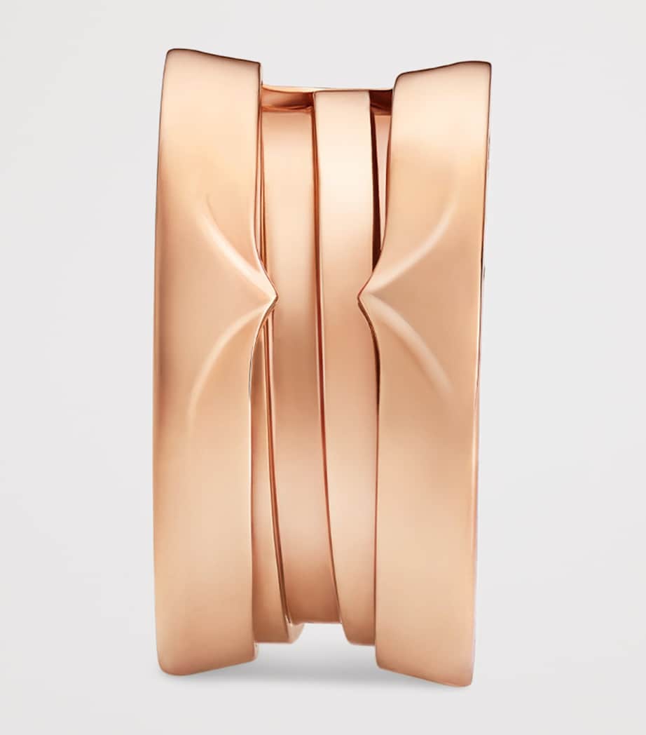 Bvlgari B.zero1 Creolen-Ohrring aus Roségold - britisches Produkt