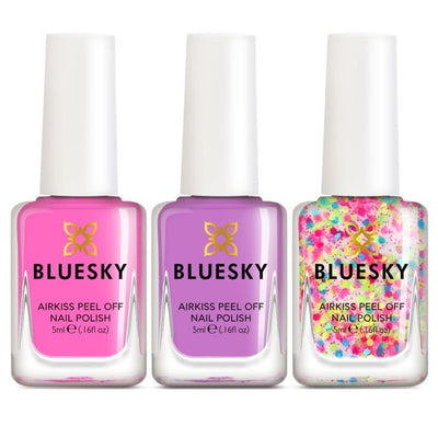 Bluesky Kids Airkiss Set Party Time 3 x 5ml Nagellack