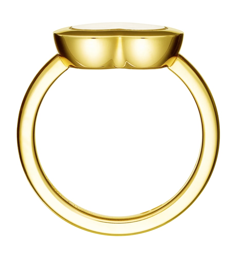 Chopard Happy Diamonds Icons 18k yellow gold ring, UK version