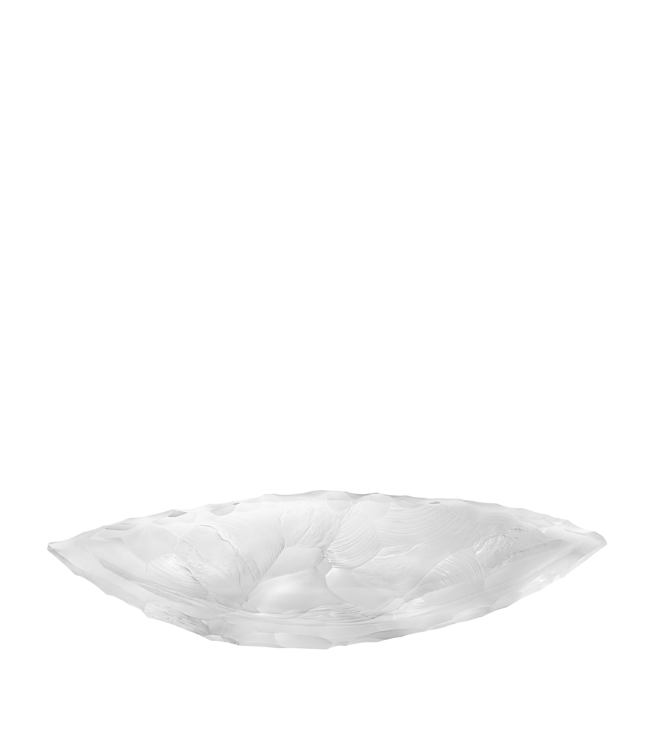 Lalique crystal Silex bowl 65cm, UK version